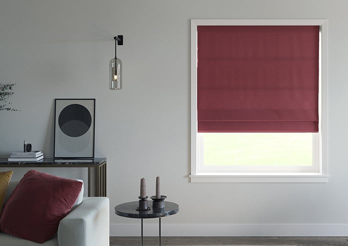 Stamford, Port - Twist&Fit Roman Blind - Image 3